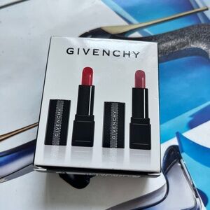 Givenchy "LOVE" My Mini Lip Duo boxed set W/ ROSE nocturne & Rouge INTERDIT